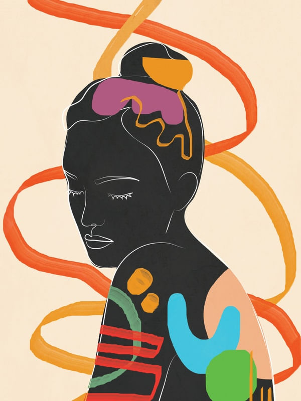 MODERN ABSTRACT WOMAN 17