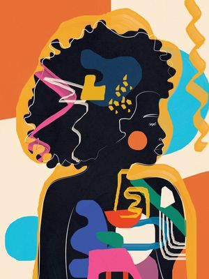 MODERN ABSTRACT WOMAN 21