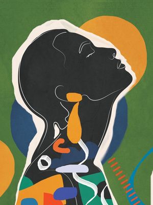MODERN ABSTRACT WOMAN 22