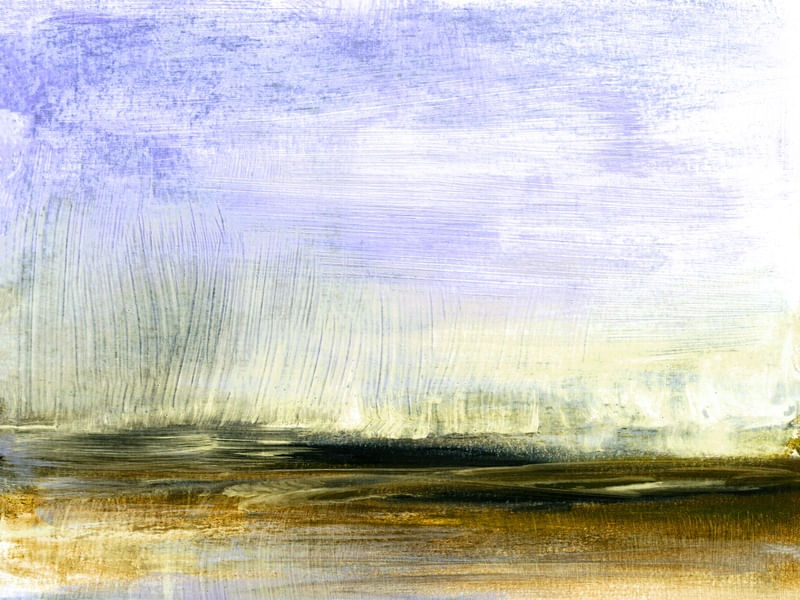 SIMPLE PROSPECT 3, MINIMALISTA ABSTRATO COLORIDO MODERNO PAISAGEM PINTURA