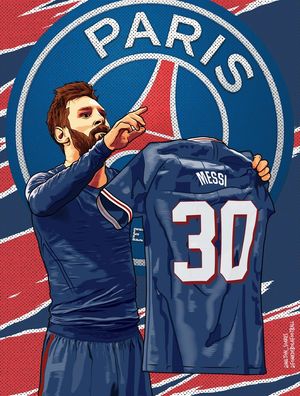 PSG LIONEL MESSI