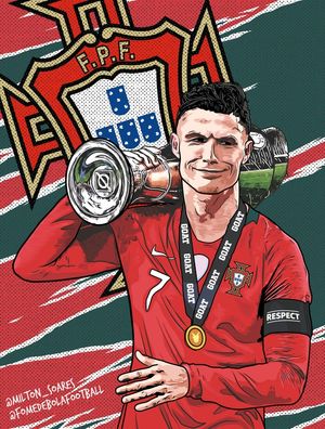 CR7 UEFA NATIONS LEAGUE CHAMPION