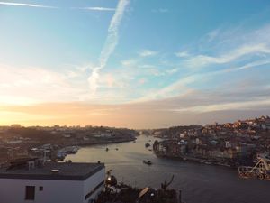 SUNSET IN DOURO RIVER