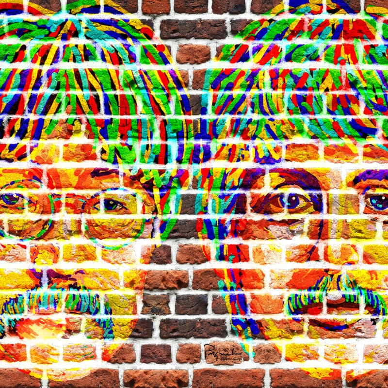 ARTE NO MURO - JOHN AND PAUL