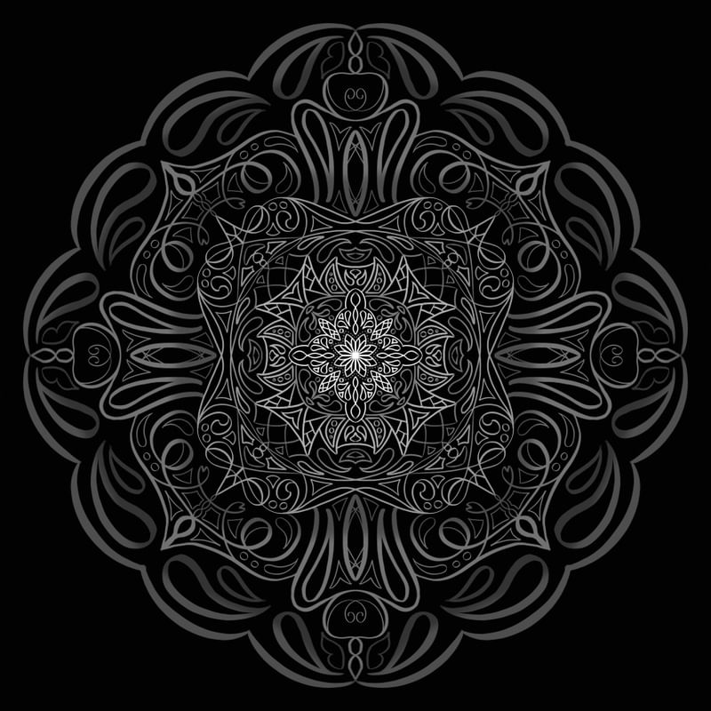 MANDALA TURQUIA P&B