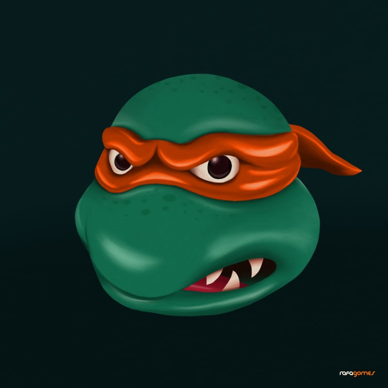 MICHELANGELO TARTARUGAS NINJAS