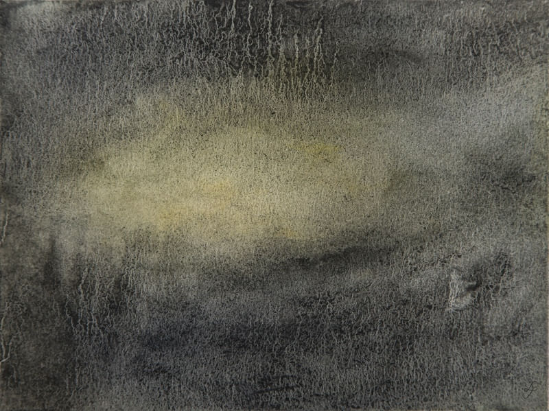 MANCHA ABSTRATA COM TEXTURA EM AQUARELA