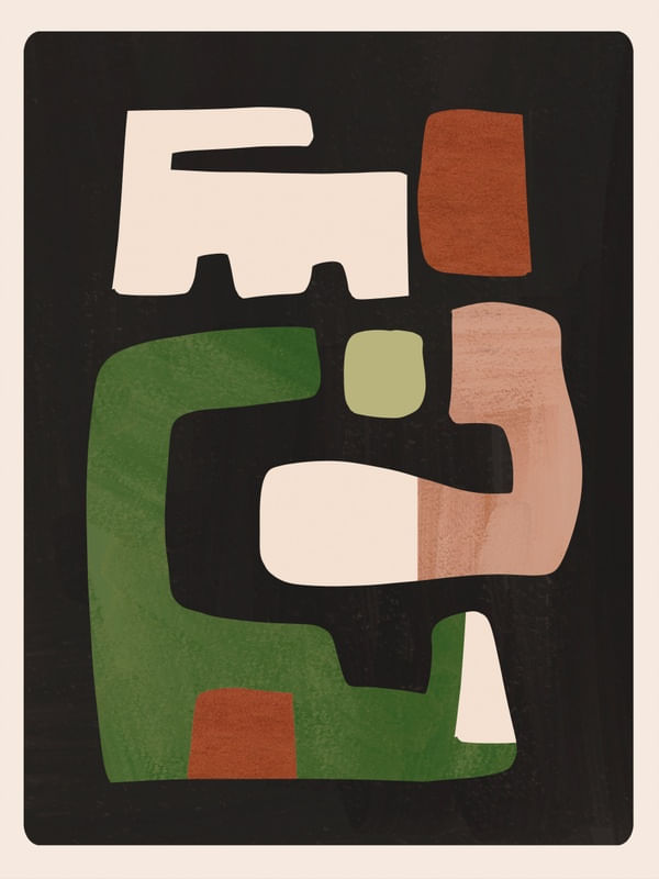 MODERN ABSTRACT MINIMAL SHAPES 24/1
