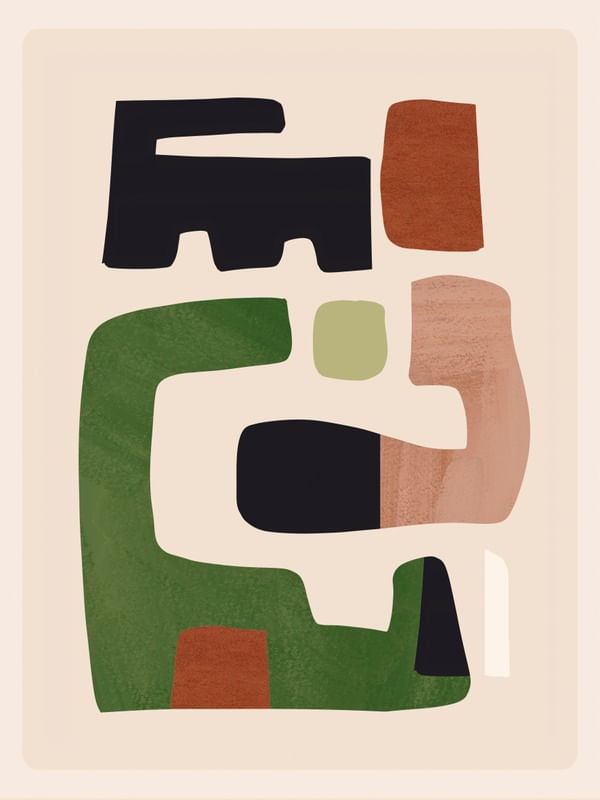 MODERN ABSTRACT MINIMAL SHAPES 24