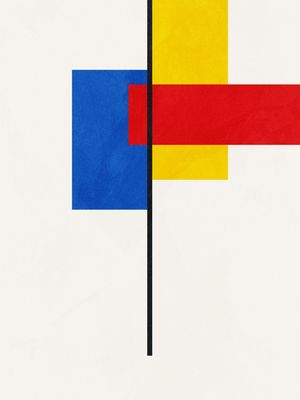 ESTILO PIET MONDRIAN - 06A