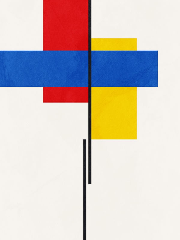 ESTILO PIET MONDRIAN - 06B