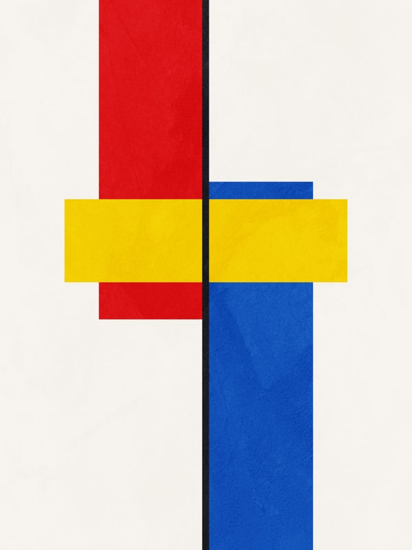 ESTILO PIET MONDRIAN - 06C