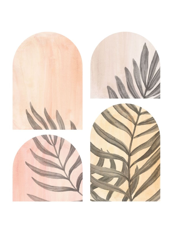 PALM BRANCHES PASTEL