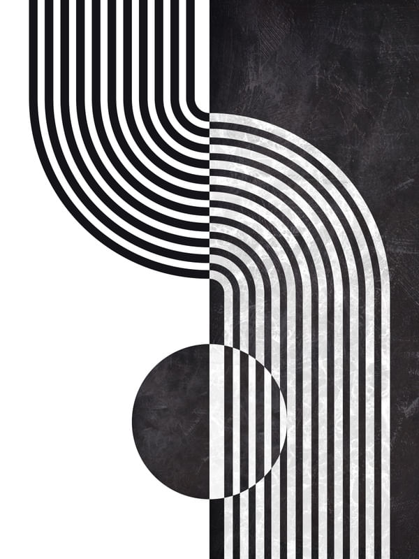 GEOMETRICO LINHAS MINIMALISTA - 78E