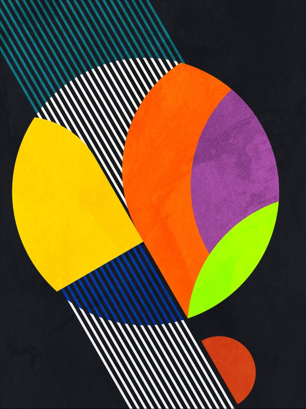 ABSTRATO GEOMETRICO - 142B