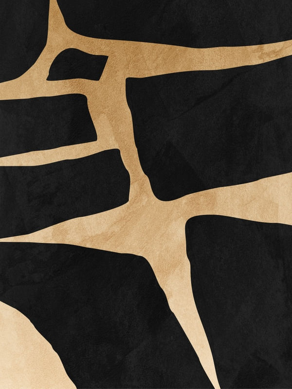 ABSTRATO GEOMÉTRICO GOLD - B2D2