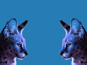SERVAL REFLEXO AZUL