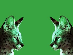 SERVAL REFLEXO VERDE