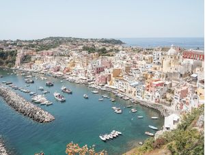 PROCIDA ISLAND LANDSCAPE, ITALY