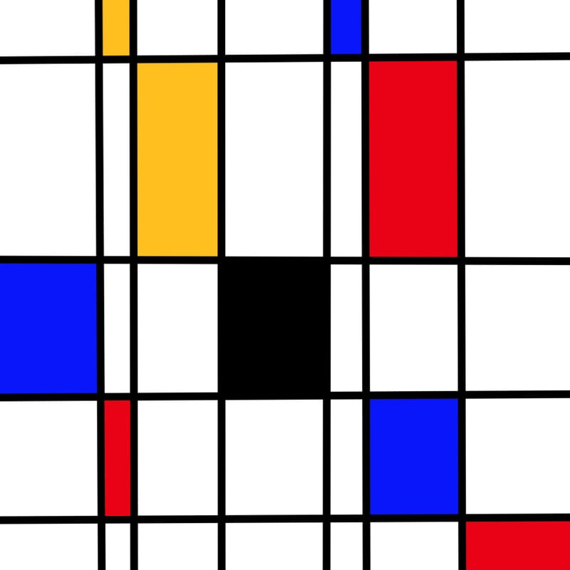 MONDRIAN E O BLOCO PRETO