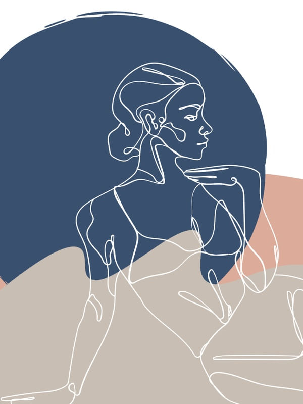 TRAÇOS E SILHUETAS - MULHER - 03