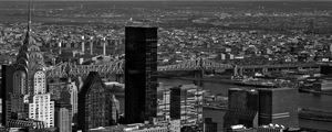 PANORÂMICA NEW YORK EM P&B