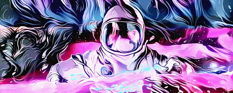 ASTRONAUT IN THE OCEAN #4
