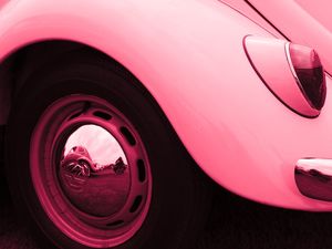 FUSCA ROSADO