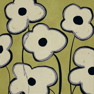 MINIMAL ABSTRACT FLOWERS 24