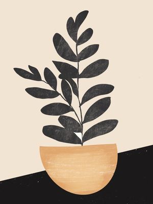 MODERN POTTED PLANT 2