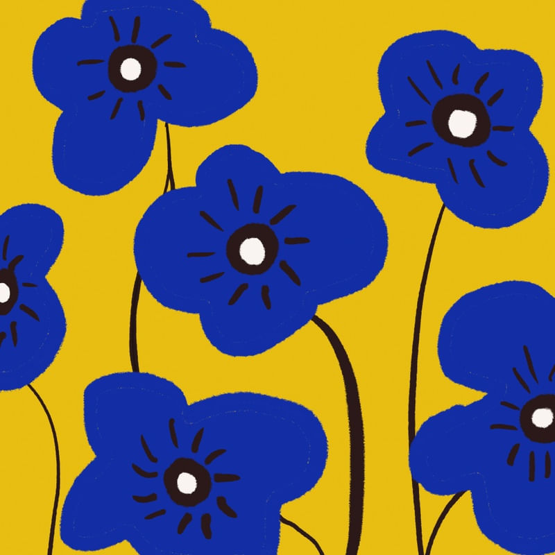MINIMAL ABSTRACT FLOWERS 25