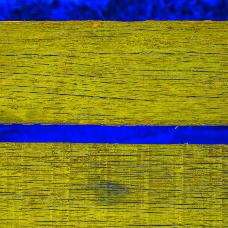 YELLOW AND BLUE