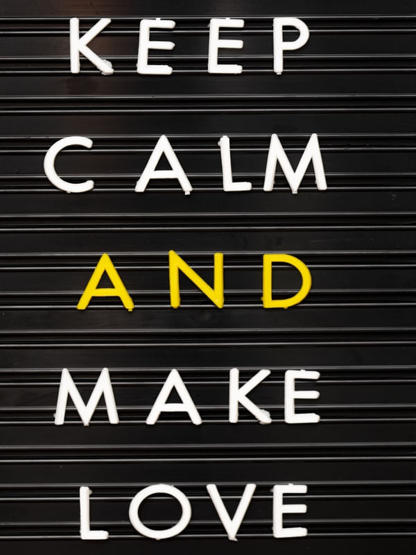 KEEP CALM - LETREIRO