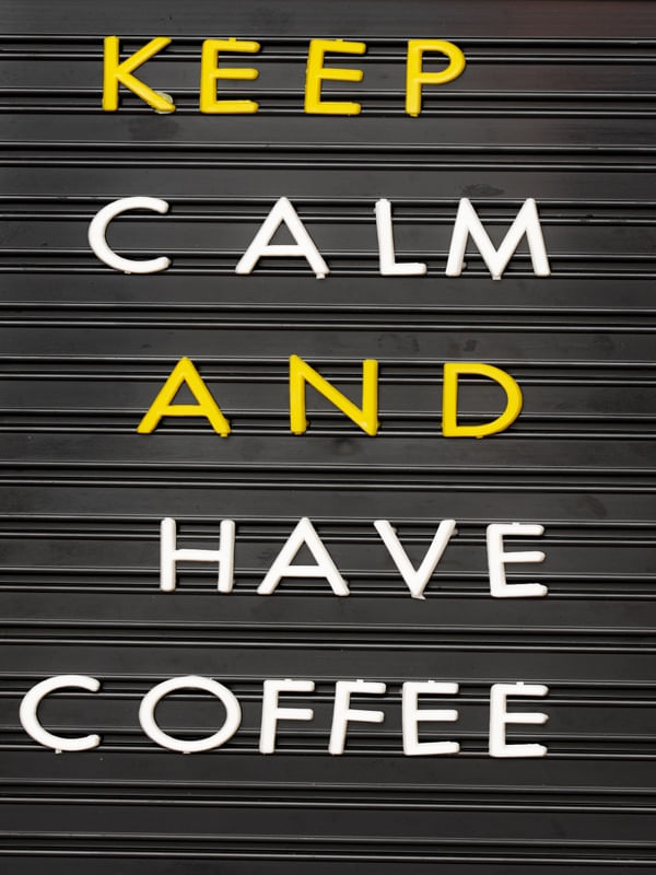 KEEP CALM - LETREIRO V