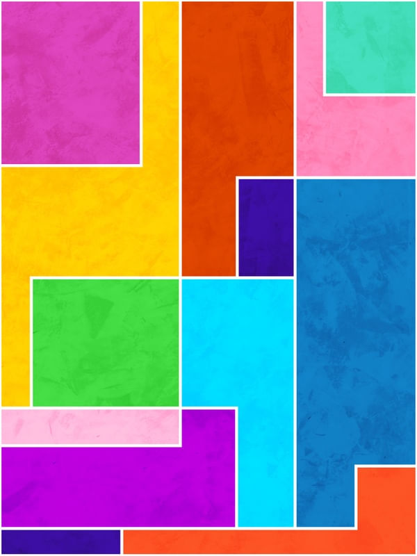 GEOMETRIC COLORFUL - 07A