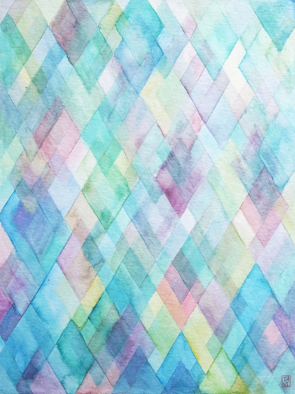 AQUARELA LOSANGOS