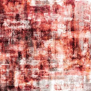 GRUNGE STROKES 10, VERMELHO ABSTRATO QUADRADO