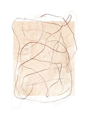 PENCIL SCRIBBLES OVER WATERCOLOR 4
