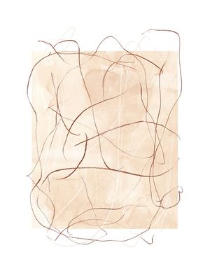 PENCIL SCRIBBLES OVER WATERCOLOR 6