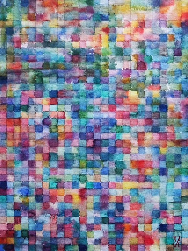 AQUARELA QUADRADOS