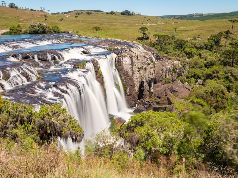 CACHOEIRA NOS CAMPOS DE CIMA DA SERRA 3