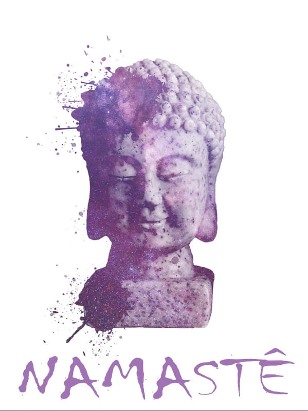 BUDA NAMASTÊ ROXO