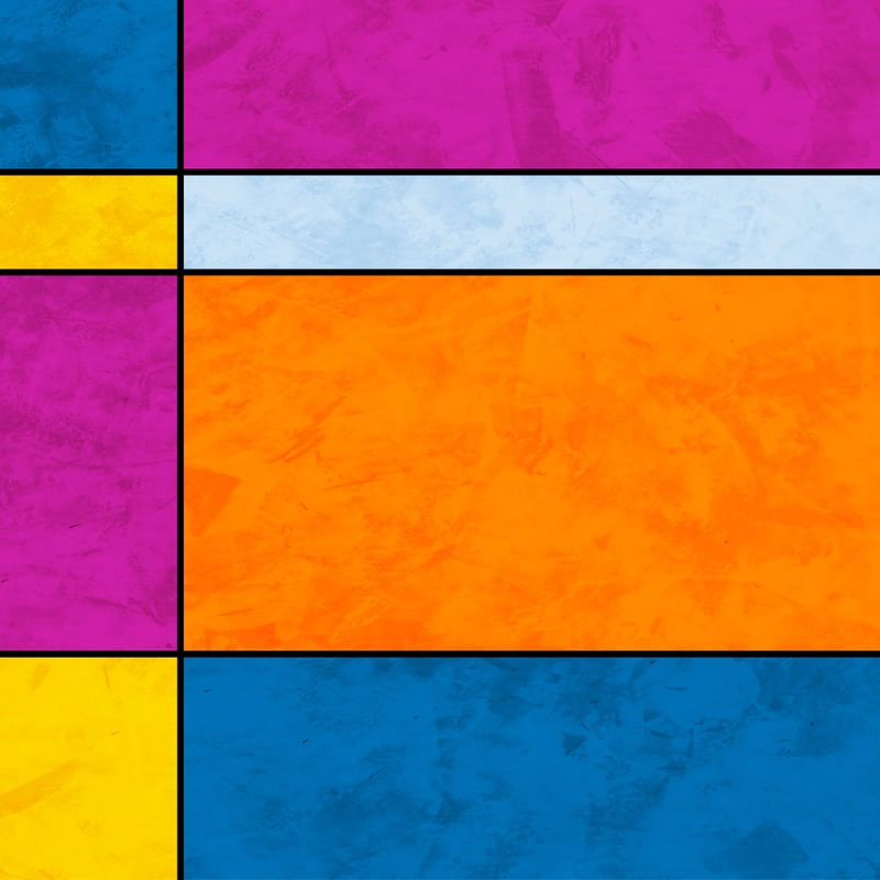 GEOMETRIC COLORFUL - 08A