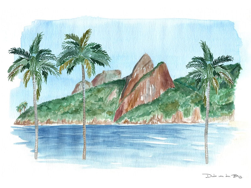 MORRO DOIS IRMÃOS POR DUDA VAN DEN BERG