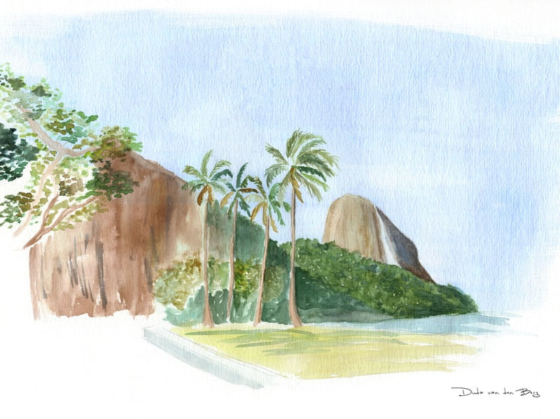 PRAIA VERMELHA POR DUDA VAN DEN BERG