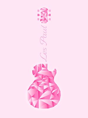 PINK GUITAR