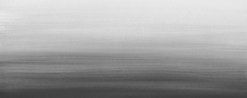 GRAY WATERCOLOR PAINTING - PANORAMIC