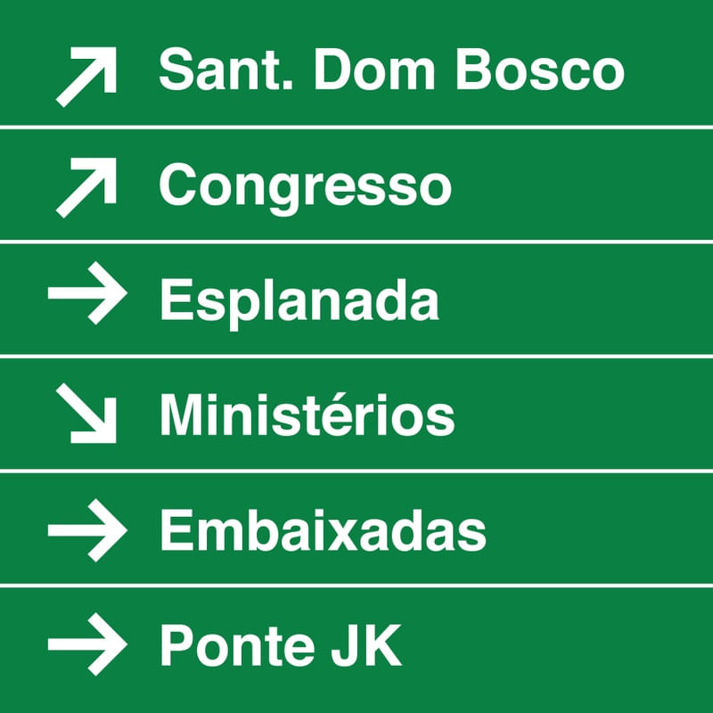 PLACAS DE BRASILIA XIV
