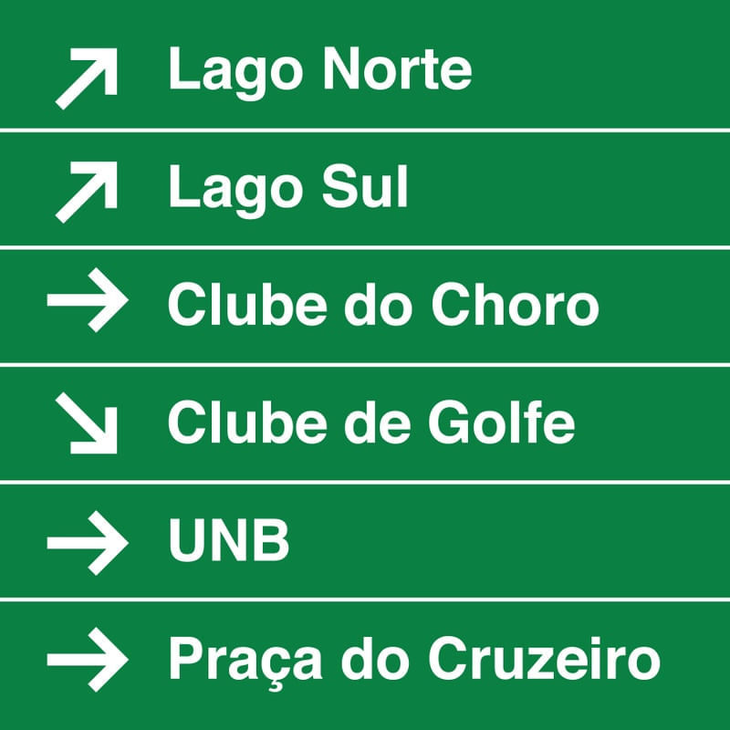 PLACAS DE BRASILIA XVIII