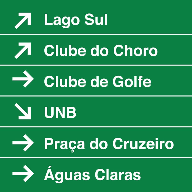 PLACAS DE BRASILIA XIX